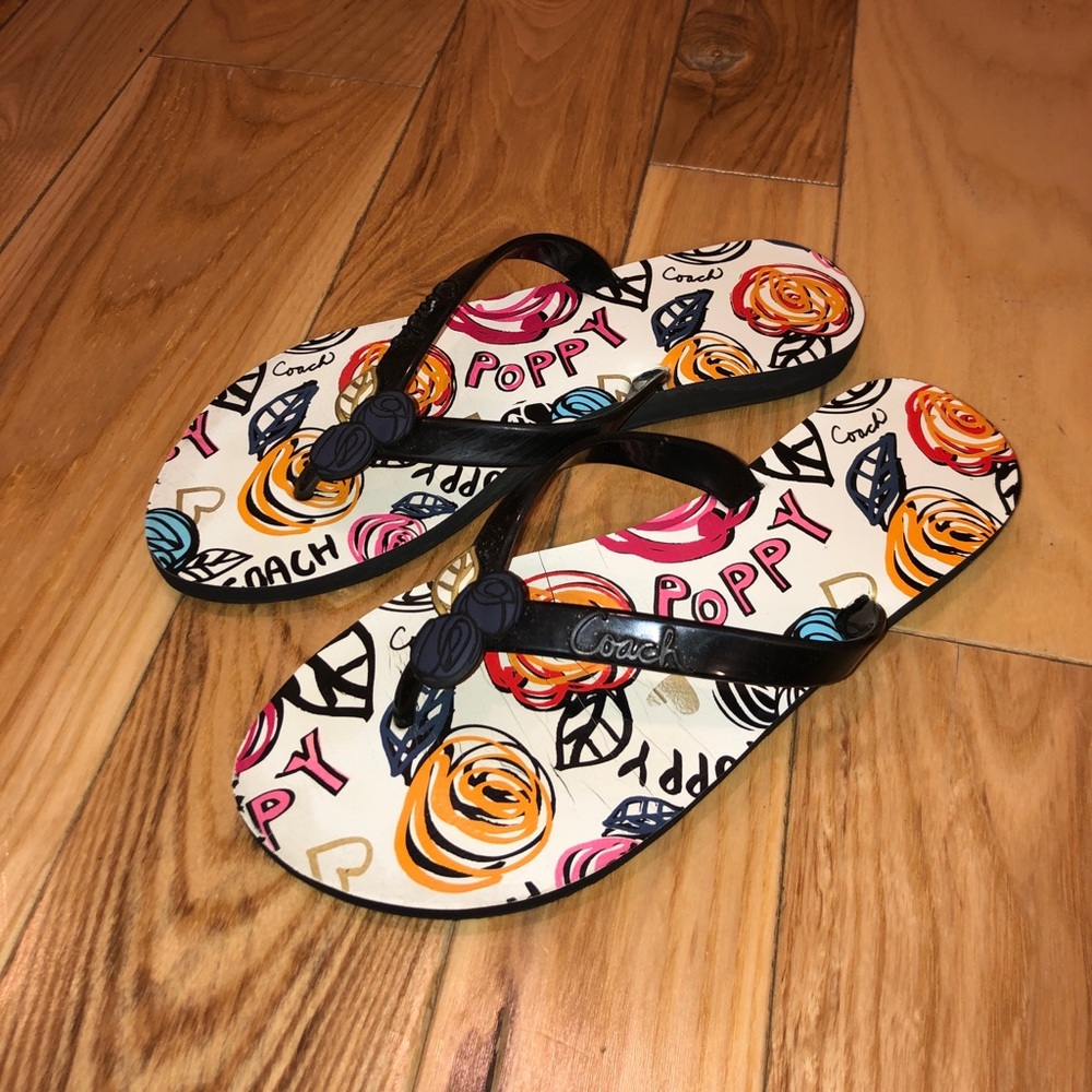 Coach poppy sandals